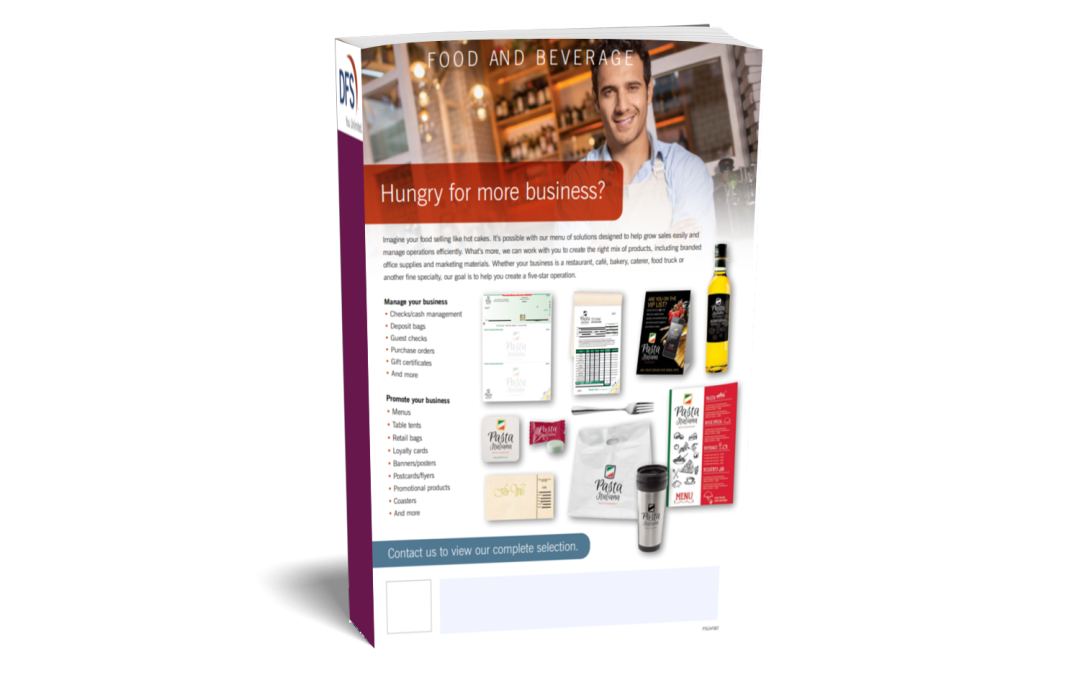 Food and Beverage Flyer